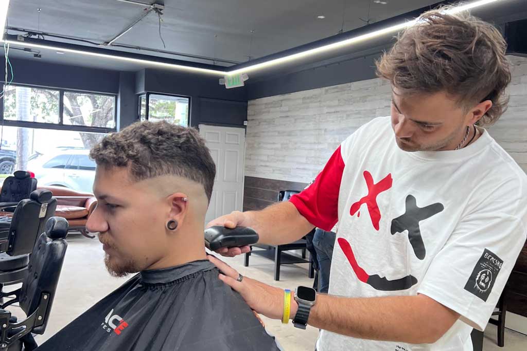 Servicio de corte en Funking Barber